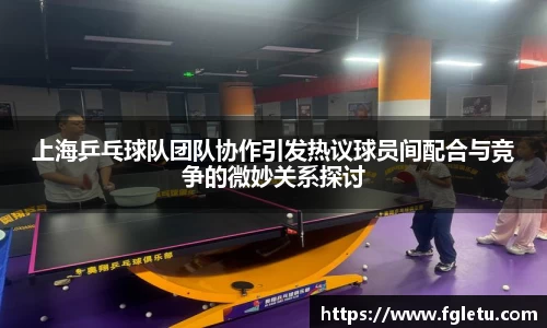 上海乒乓球队团队协作引发热议球员间配合与竞争的微妙关系探讨